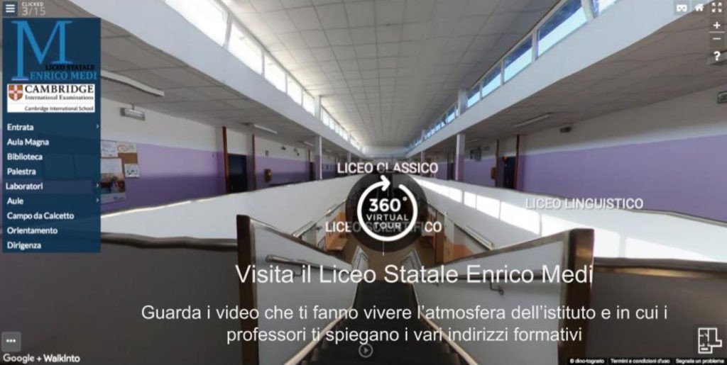 Tour virtuale scuola